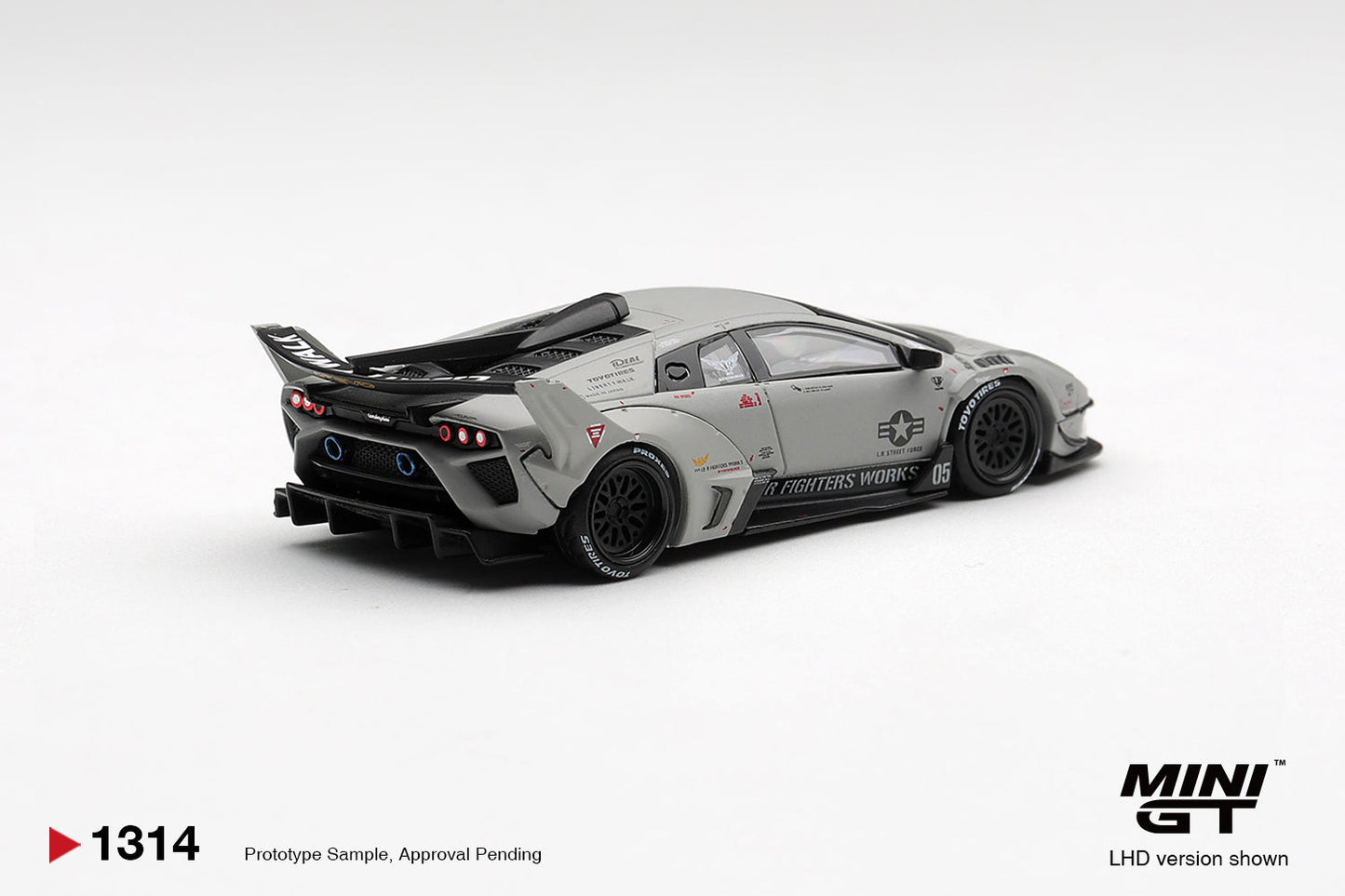 [PRE-ORDER] Mini GT - Lamborghini GT Evo LB-Silhouette WORKS Murcielago 2025 - Scala 1/64 MGT01314-L