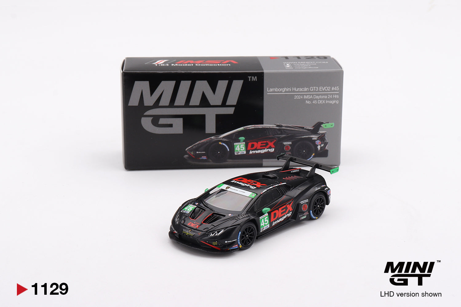 Mini GT - Lamborghini Huracán GT3 EVO2 #45 No.45 DEX Imaging - 1
