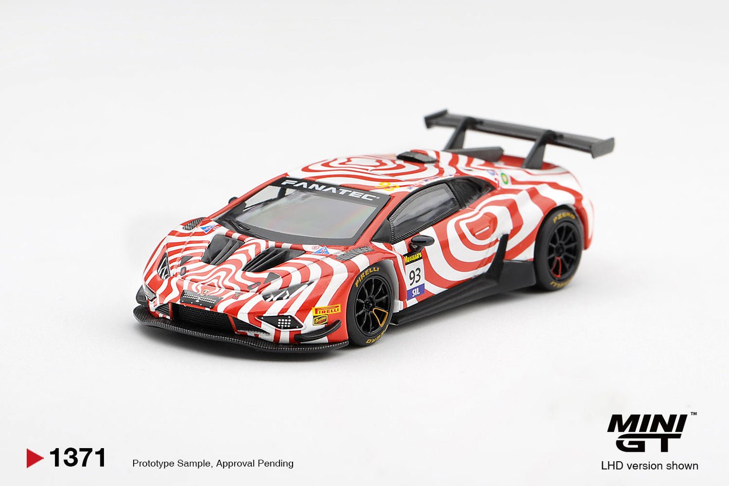 [PRE-ORDER] Mini GT - Lamborghini Huracan GT3 EVO2 #93 Wall Racing Bathurst 12 hrs 2025 - 1/64 Scale MGT01371-L