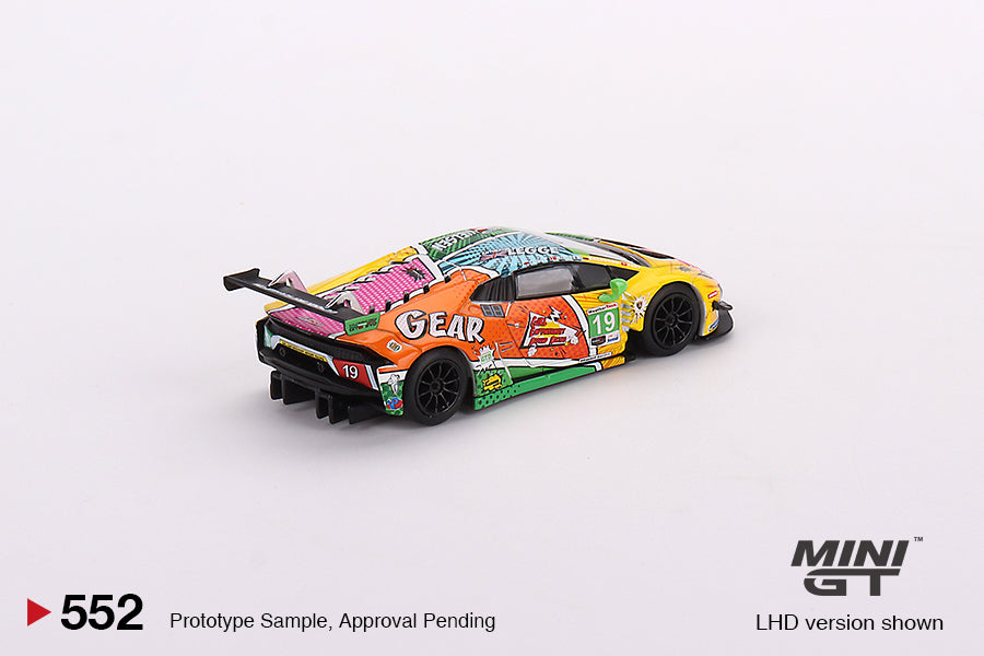 MINI GT　ランボルギーニ ウラカン GT3 EVO　2020 IMSA Mini GT - Lamborghini Huracán GT3 EVO #19 GEAR Racing 2020 IMSA