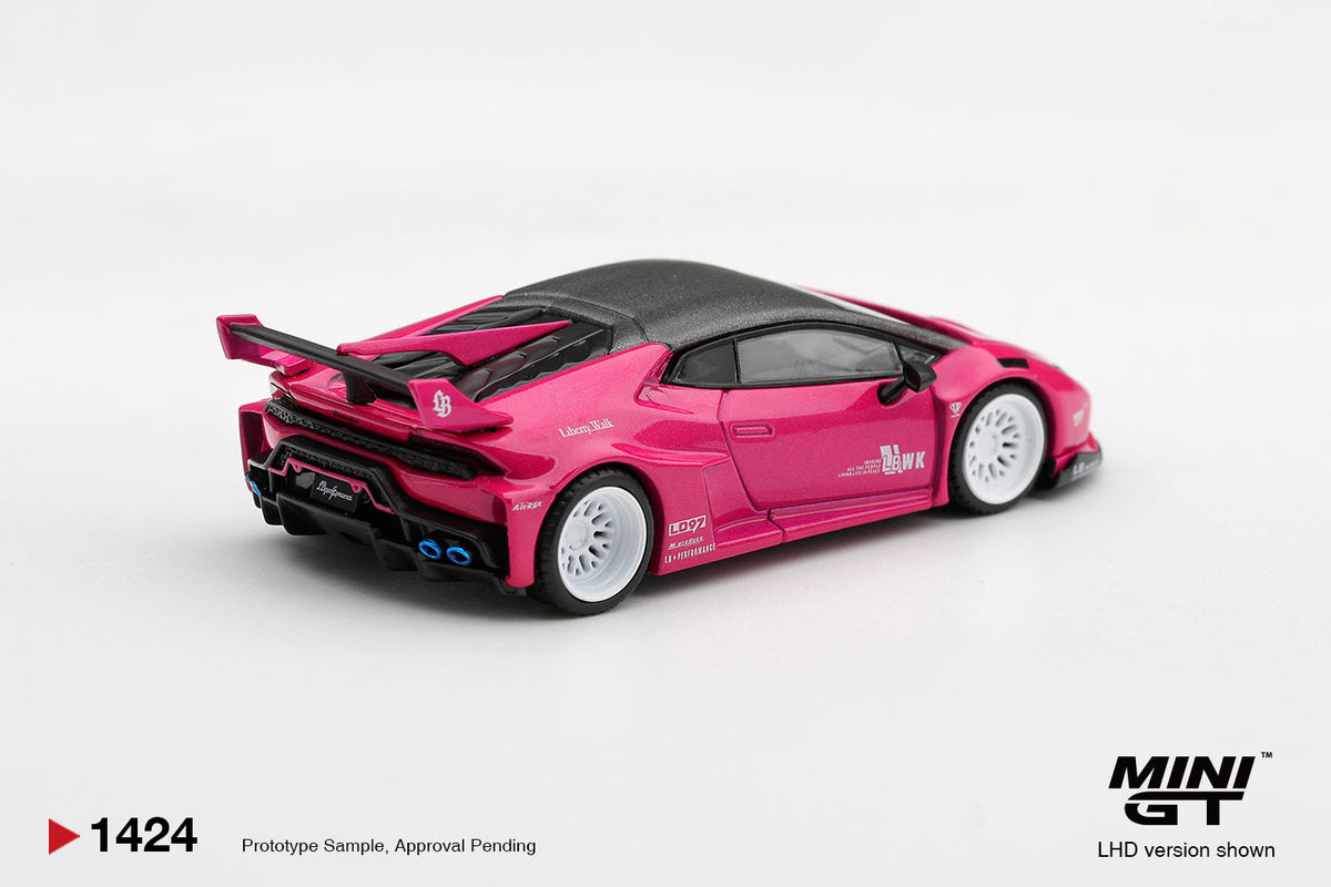[PRE-ORDER] Mini GT - Lamborghini Huracán GT LB★WORKS Ruby Purple 2026 - 1/64 Scale MGT01424-L