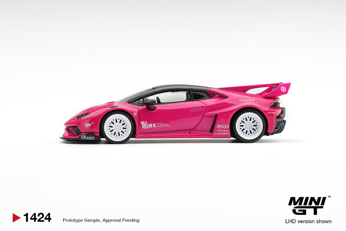 [PRE-ORDER] Mini GT - Lamborghini Huracán GT LB★WORKS Ruby Purple 2026 - 1/64 Scale MGT01424-L