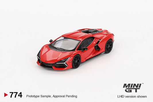 Mini GT - Lamborghini Revuelto Arancio Dac Lucido - Scala 1-64 MGT00774-R