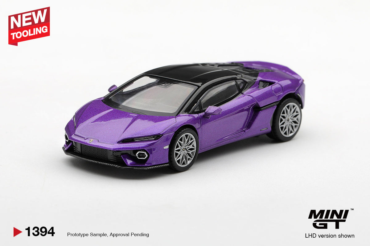 [PRÉCOMMANDE] Mini GT - Lamborghini Temerario Viola Pasifae 2026 - Échelle 1/64 MGT01394-L