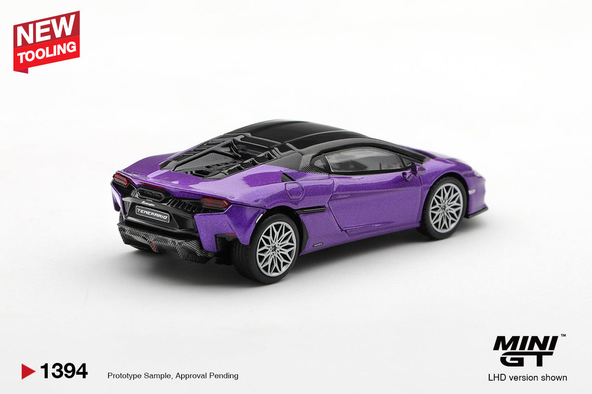 [PRÉCOMMANDE] Mini GT - Lamborghini Temerario Viola Pasifae 2026 - Échelle 1/64 MGT01394-L