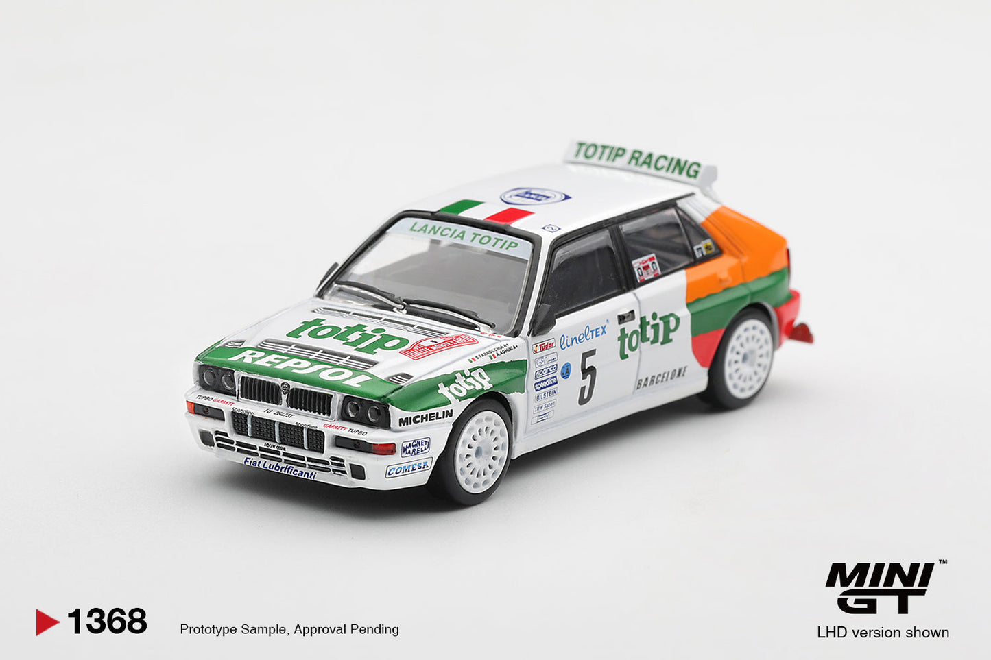 [PRE-ORDER] Mini GT - Lancia Delta HF Integrale Evoluzione #5 1993 Rallye Monte-Carlo - Scala 1/64 MGT01368-L