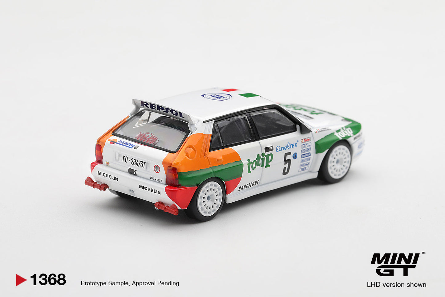 [PRE-ORDER] Mini GT - Lancia Delta HF Integrale Evoluzione #5 1993 Rallye Monte-Carlo - Scala 1/64 MGT01368-L