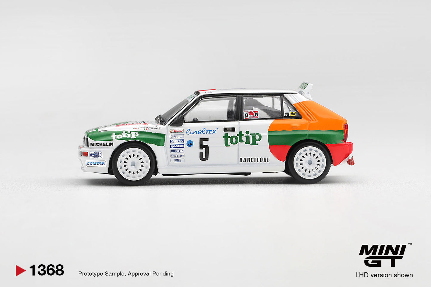 [PRE-ORDER] Mini GT - Lancia Delta HF Integrale Evoluzione #5 1993 Rallye Monte-Carlo - Scala 1/64 MGT01368-L