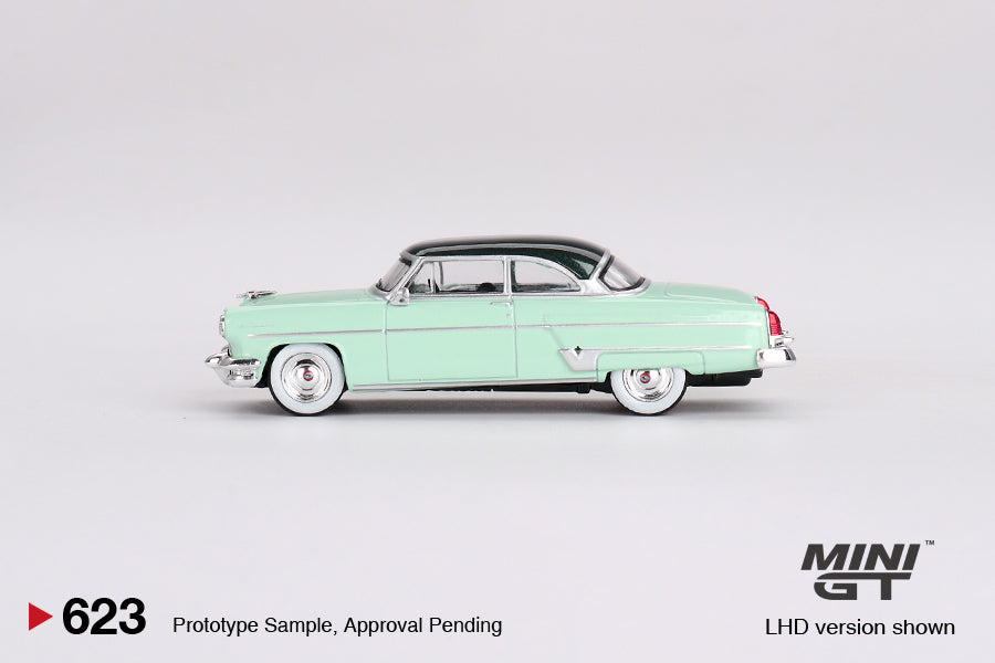 Mini GT - Lincoln Capri 1954 Parklane Green / Bloomfield Green MiJo Exclusives - 1/64 Scale - MGT00623-MJ