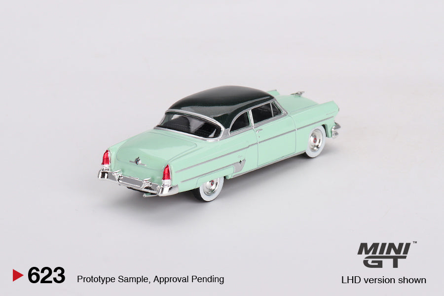 Mini GT - Lincoln Capri 1954 Parklane Green / Bloomfield Green MiJo Exclusives - 1/64 Scale - MGT00623-MJ