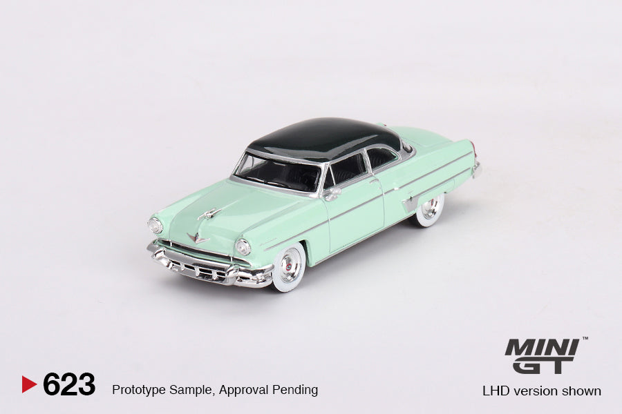 Mini GT - Lincoln Capri 1954 Parklane Green / Bloomfield Green MiJo Exclusives - 1/64 Scale - MGT00623-MJ