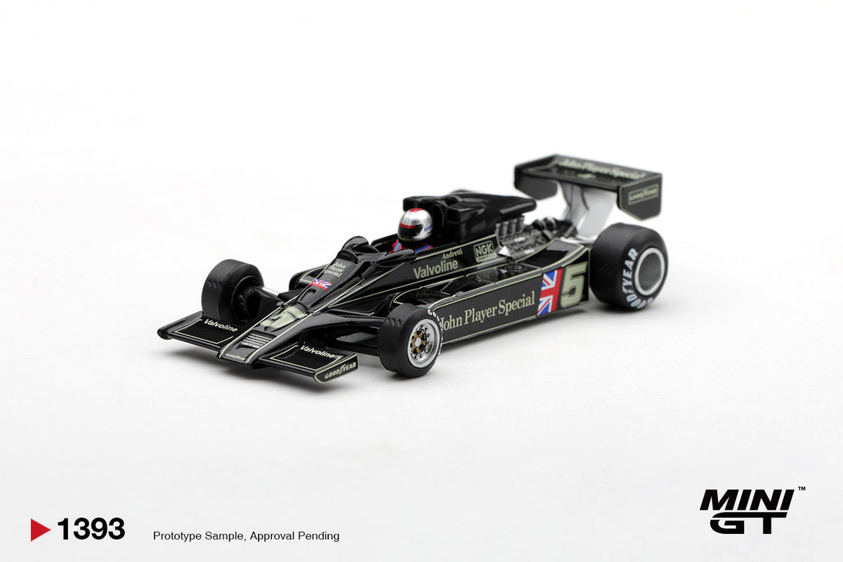 [PRE-ORDER] Mini GT - Lotus 78 #5 Mario Andretti US GP West Winner 1977 - Scala 1/64 MGT01393-L