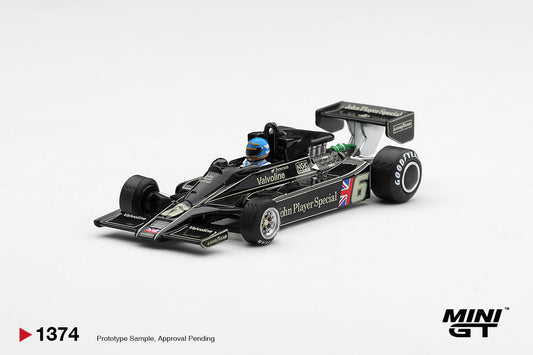 [PRE-ORDER] Mini GT - Lotus 78 #6 Ronnie Peterson 1978 South African GP Winner 1978 - Scala 1/64 MGT01374-L