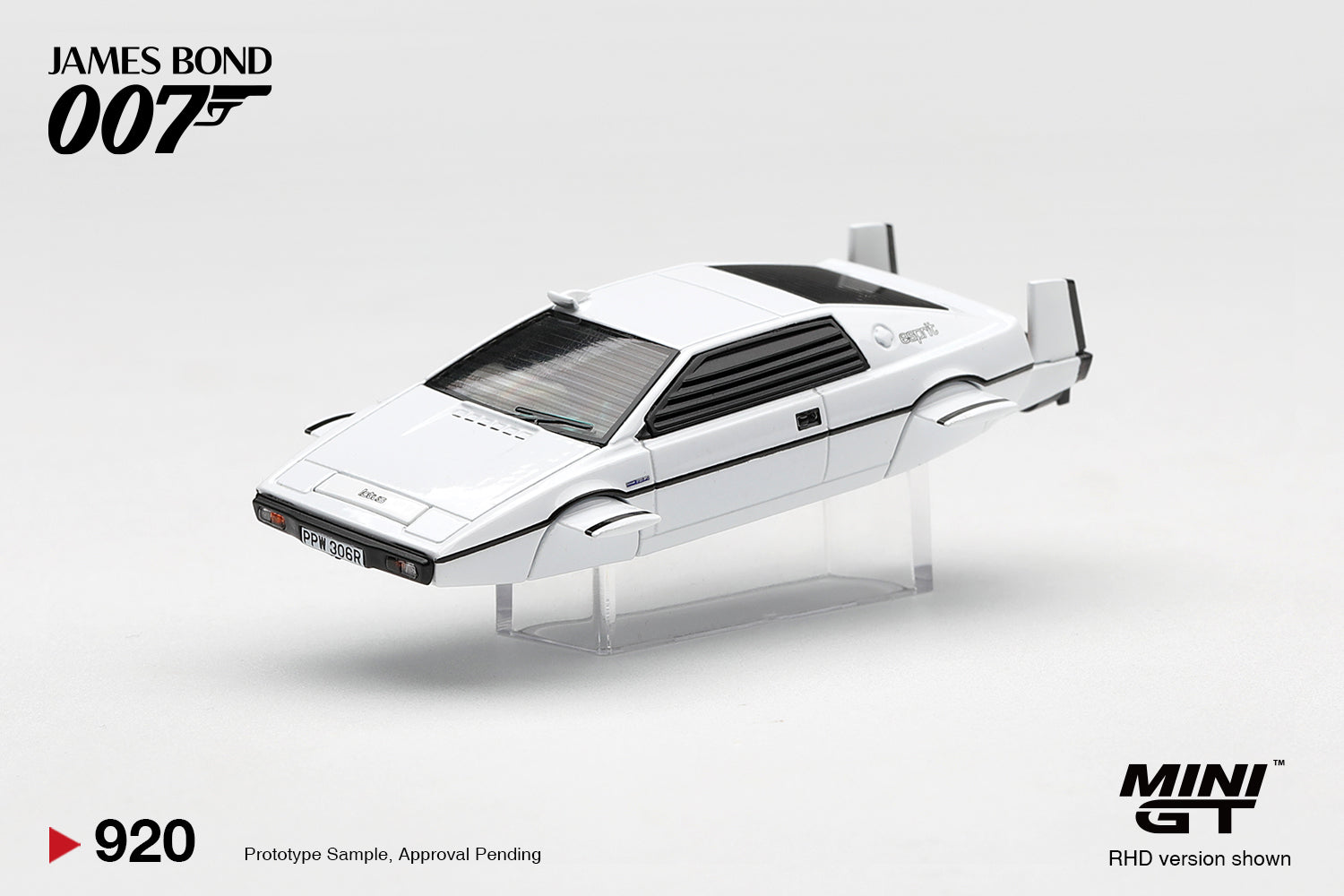 PRE-ORDER] Mini GT - Lotus Esprit S1 Submarine The Spy Who Loved