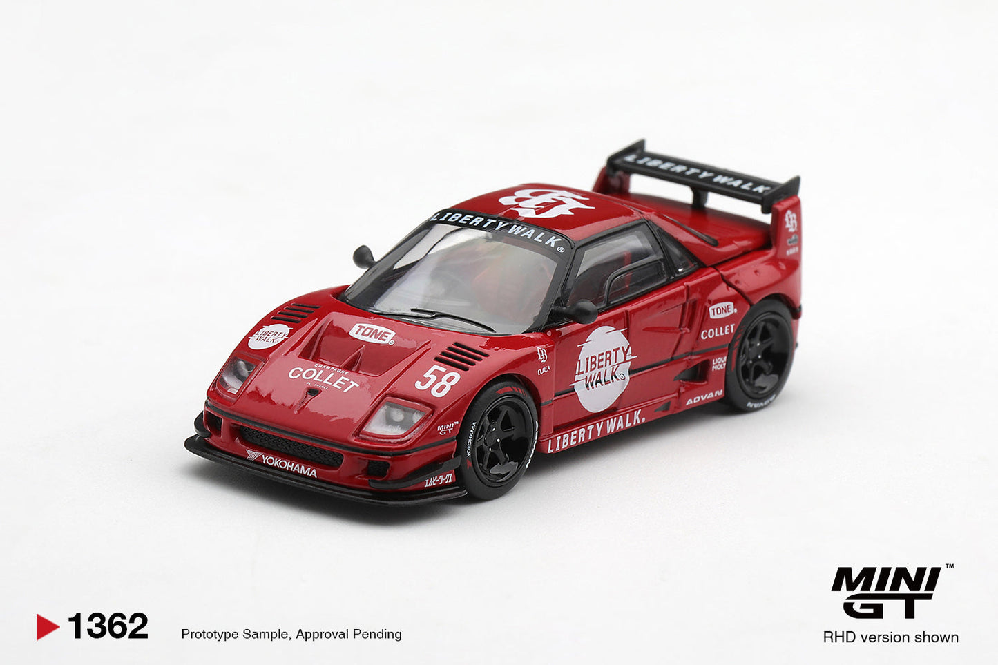 [PRE-ORDER] Mini GT - Mazda AZ-1 Liberty Walk LB40 LB-Hinomaru Red 2026 - Scala 1/64 MGT01362-R