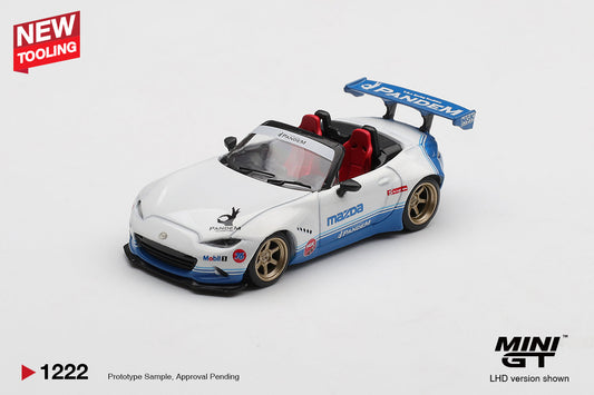 [PRE-ORDER] - Mini GT - Mazda Miata MX-5 (ND) Pandem IMSA 2025 - Scala 1/64 MGT01222-L