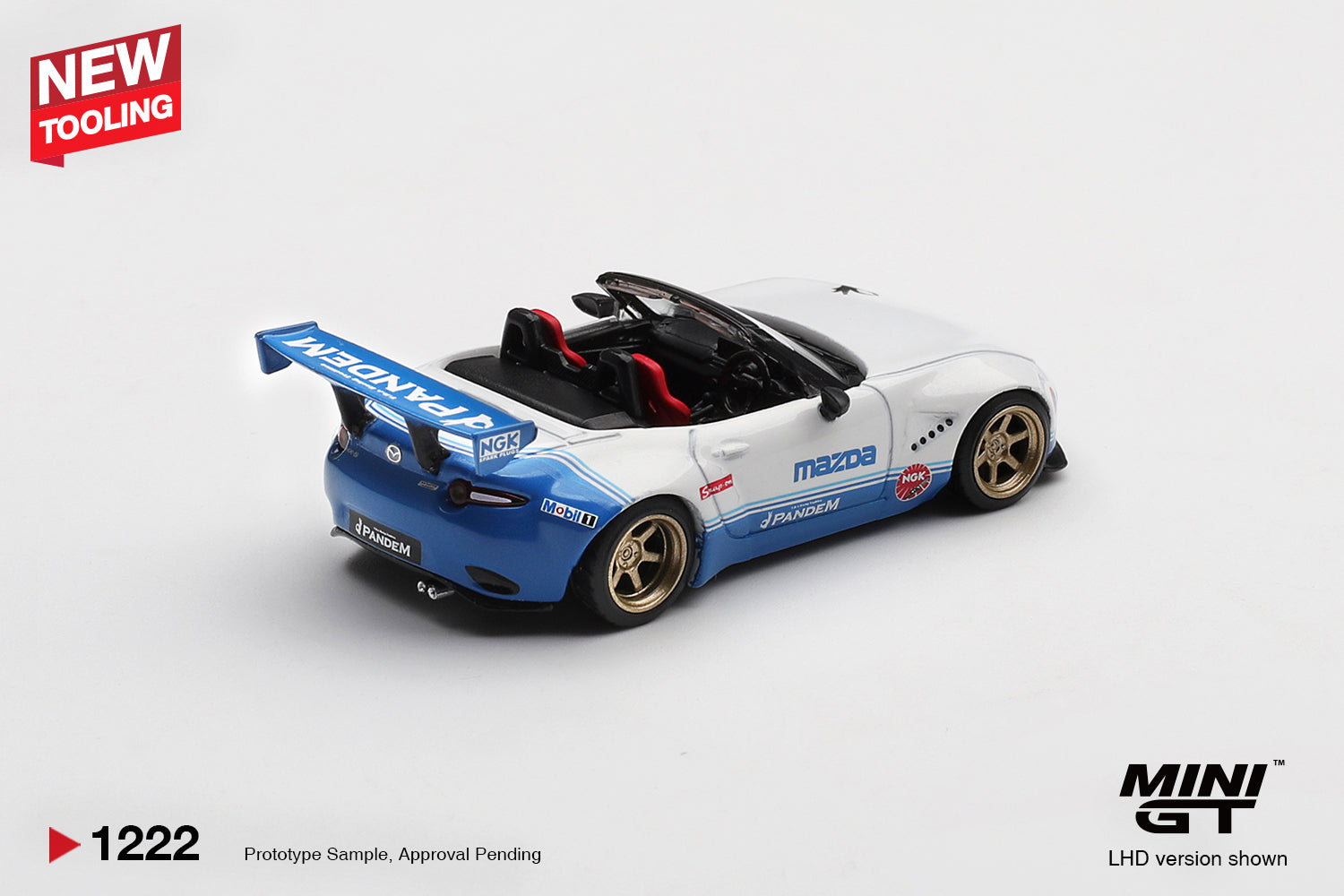 MINI GT MX-5 Miata 5台セット PRE-ORDER] - Mini GT - Mazda Miata MX-5 (ND) Pandem IMSA 2025