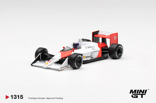 [PRE-ORDER] Mini GT - McLaren MP4/4 #11 Alain Prost 1988 Canadian Grand Prix 2nd Place - Scala 1/64 MGT01315-L
