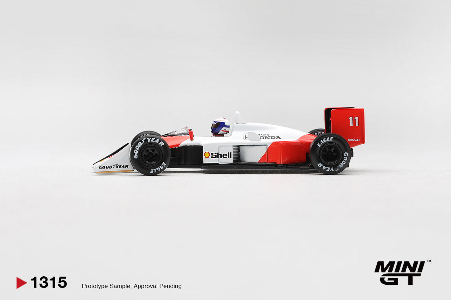 [PRE-ORDER] Mini GT - McLaren MP4/4 #11 Alain Prost 1988 Canadian Grand Prix 2nd Place - Scala 1/64 MGT01315-L