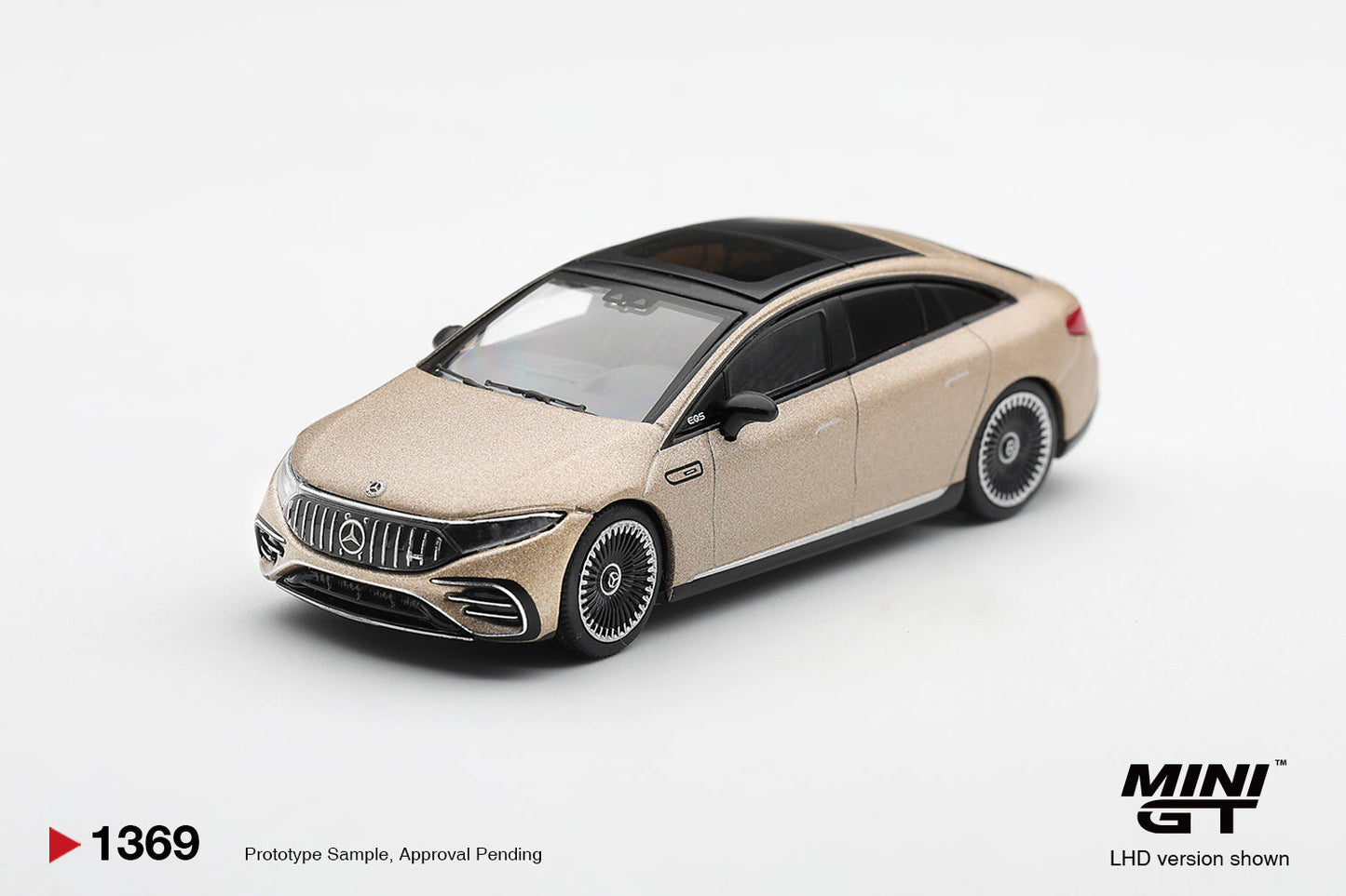 [PRE-ORDER] Mini GT - Mercedes-AMG EQS 53 Signature Kalahari Gold Magno 2025 - Scala 1/64 MGT01369-L