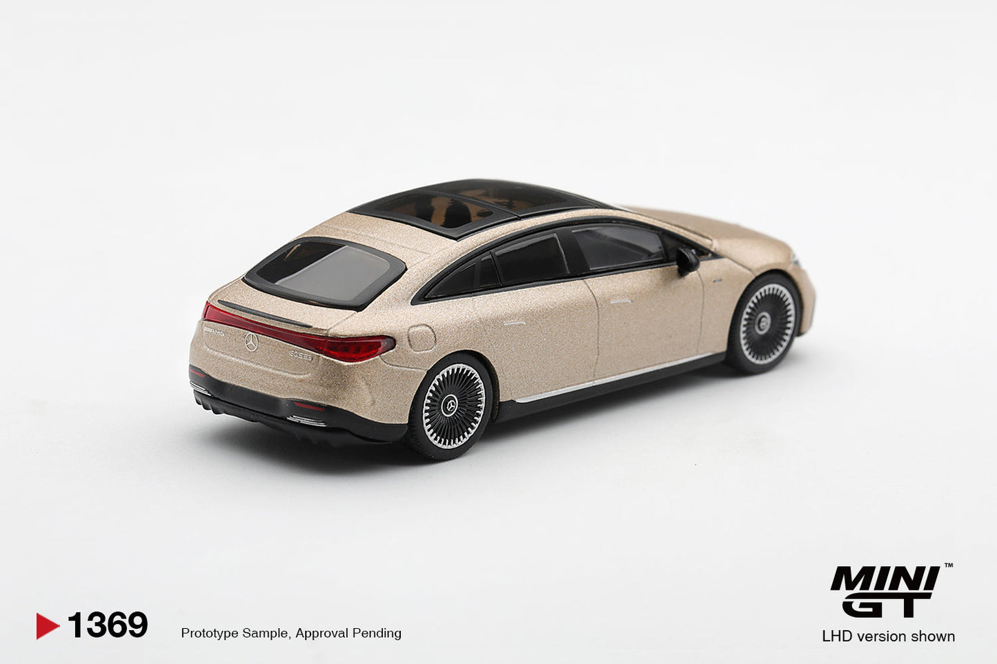[PRE-ORDER] Mini GT - Mercedes-AMG EQS 53 Signature Kalahari Gold Magno 2025 - Scala 1/64 MGT01369-L
