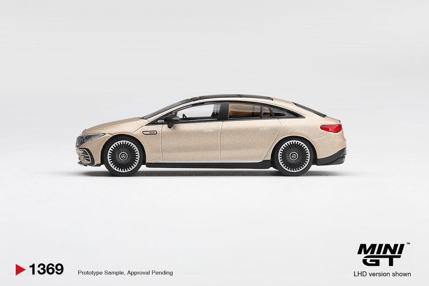[PRE-ORDER] Mini GT - Mercedes-AMG EQS 53 Signature Kalahari Gold Magno 2025 - Scala 1/64 MGT01369-L