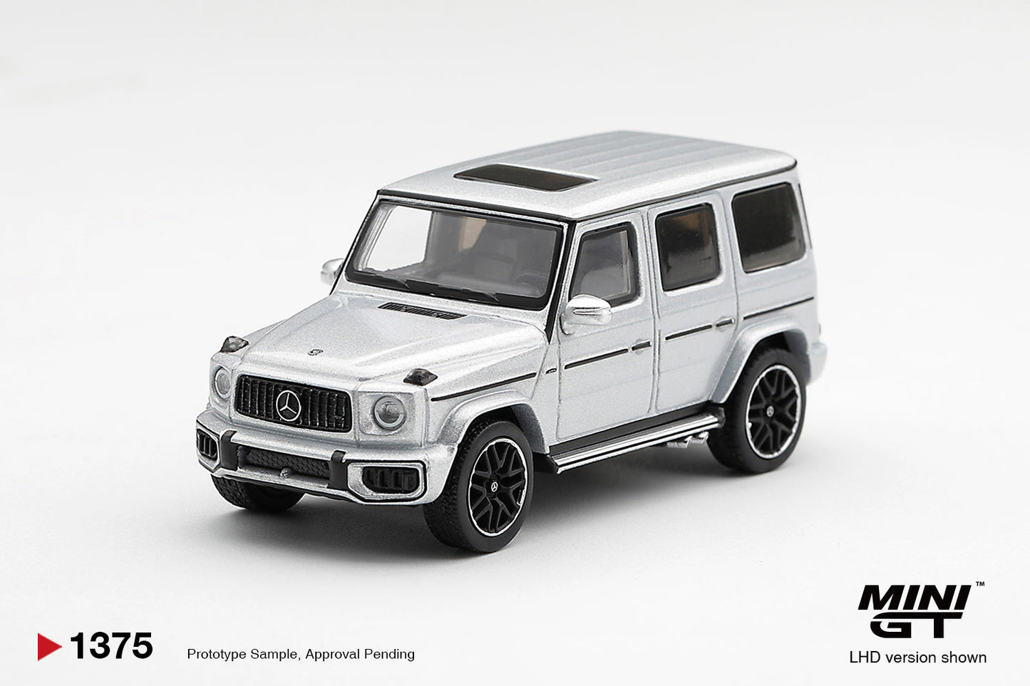 [PRE-ORDER] Mini GT - Mercedes -Benz G63 Silver Metallic 2022 - 1/64 Scale MGT01375-L