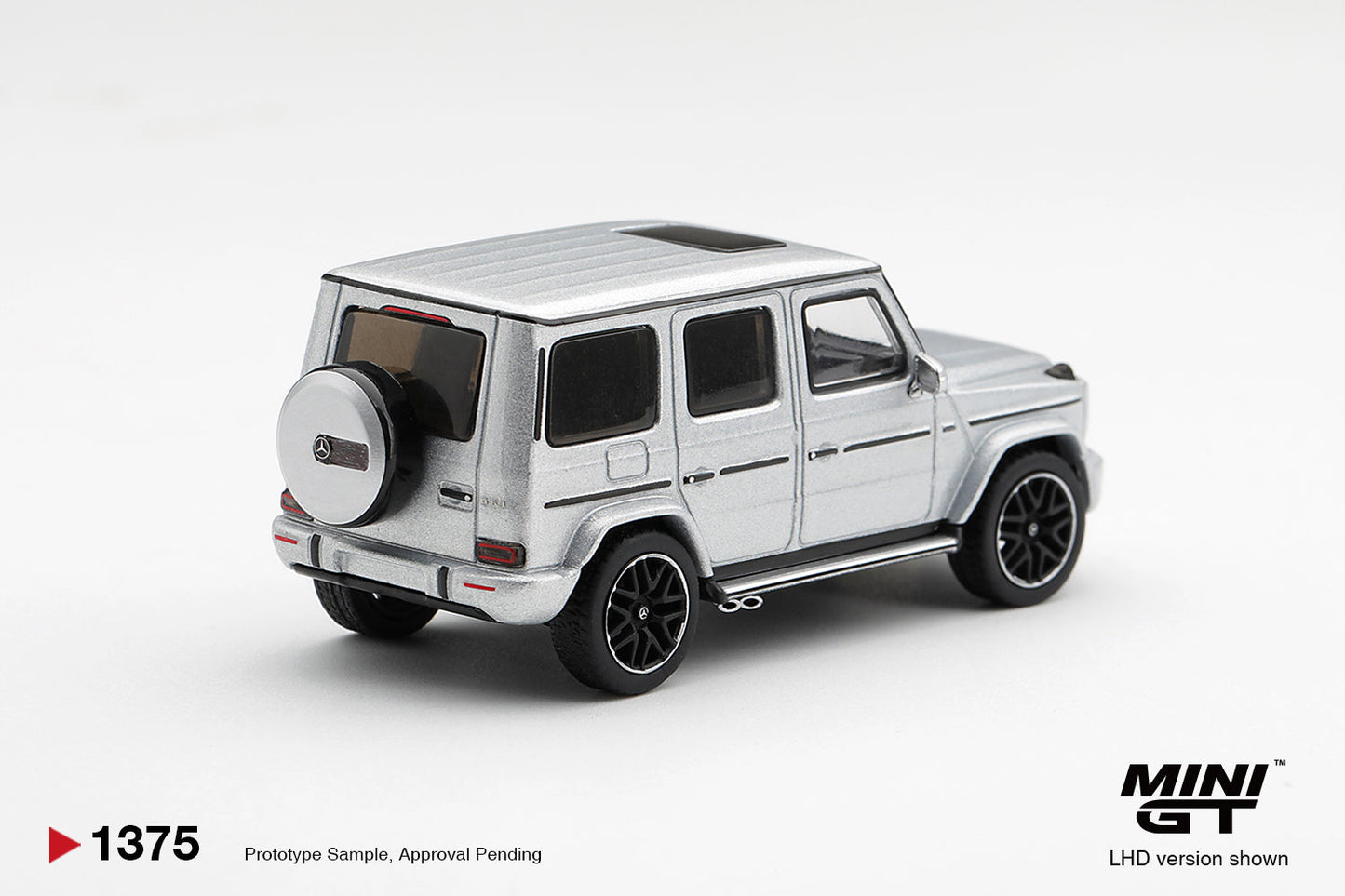 [PRE-ORDER] Mini GT - Mercedes -Benz G63 Silver Metallic 2022 - 1/64 Scale MGT01375-L
