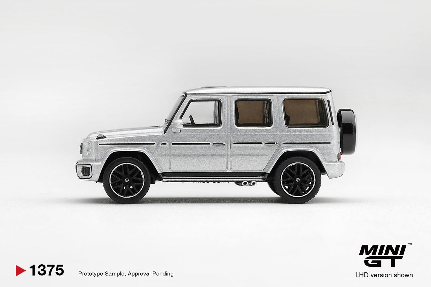 [PRE-ORDER] Mini GT - Mercedes -Benz G63 Silver Metallic 2022 - 1/64 Scale MGT01375-L