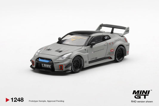 [PRE-ORDER] Mini GT - NISSAN LB-Silhouette GT 35GT-RR Ver.1 Matt Grey 2026 - Scala 1/64 MGT01248-L