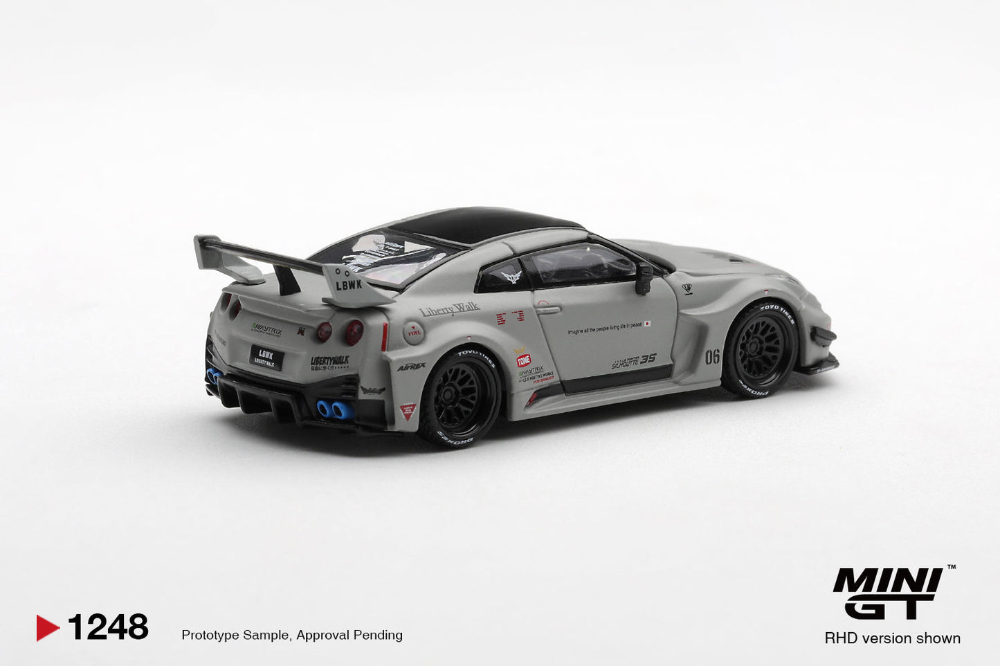 [PRÉCOMMANDE] Mini GT - NISSAN LB-Silhouette GT 35GT-RR Ver.1 Gris mat 2026 - Échelle 1/64 MGT01248-L