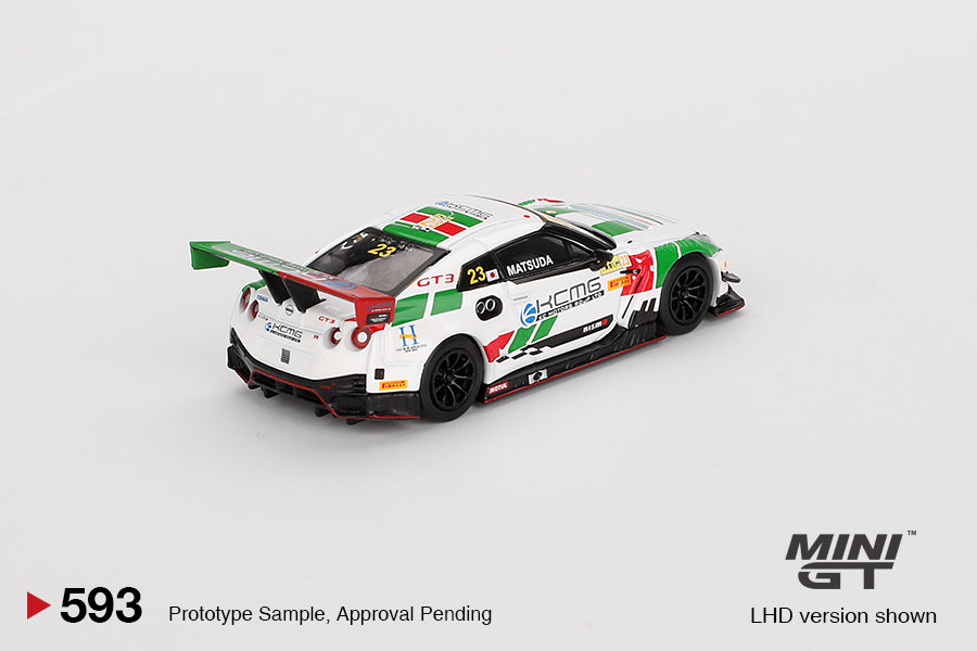 Mini GT - Nissan GT-R NISMO GT3 #23 KCMG 2018 FIA GT World Cup Macau - Scala 1/64 MGT00593