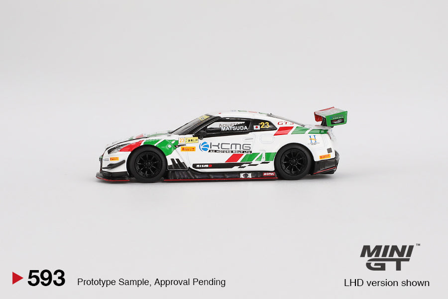 Mini GT - Nissan GT-R NISMO GT3 #23 KCMG 2018 FIA GT World Cup Macau - Scala 1/64 MGT00593