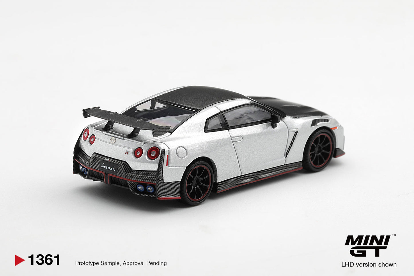 Mini GT - Nissan GT-R R35 NISMO 2024 Argent Métallisé - Échelle 1/64 MGT01361-L
