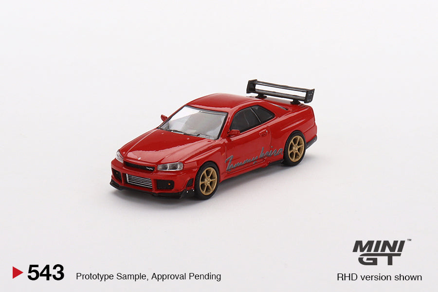 Mini GT - Nissan GT-R (R34) Tommykaira Rz Red - Scale 1/64 MGT00543-R