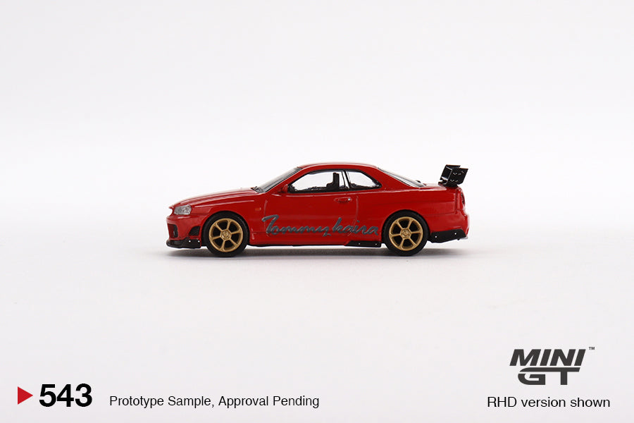 Mini GT - Nissan GT-R (R34) Tommykaira Rz Red - Scale 1/64 MGT00543-R