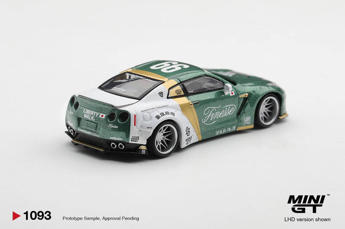 [PRE-ORDER] Mini GT - Nissan GT-R (R35) LB★WORKS Type 1 Custom Ducktail Auto Finesse 2025 - Scala 1/64 MGT01093-L