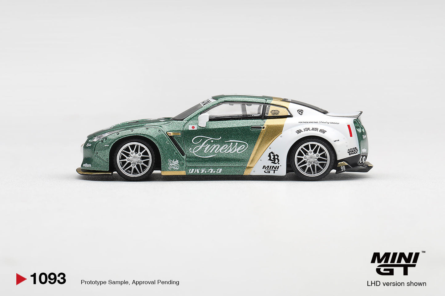 [PRE-ORDER] Mini GT - Nissan GT-R (R35) LB★WORKS Type 1 Custom Ducktail Auto Finesse 2025 - Scala 1/64 MGT01093-L