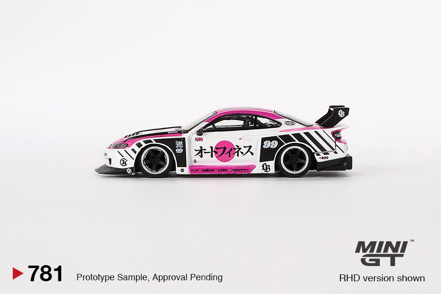 Mini GT - Nissan LB-Super Silhouette S15 SILVIA Auto Finesse SEMA 2023 - Scale 1/64 MGT00781-R