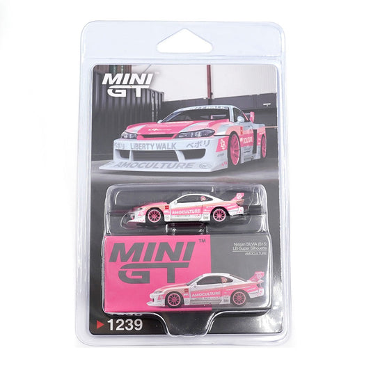 [PRE-ORDER] Mini GT - Nissan SILVIA (S15) LB-Super Silhouette AMOCULTURE 2026 - Scala 1/64 MGT01239-BL Blister Packaging