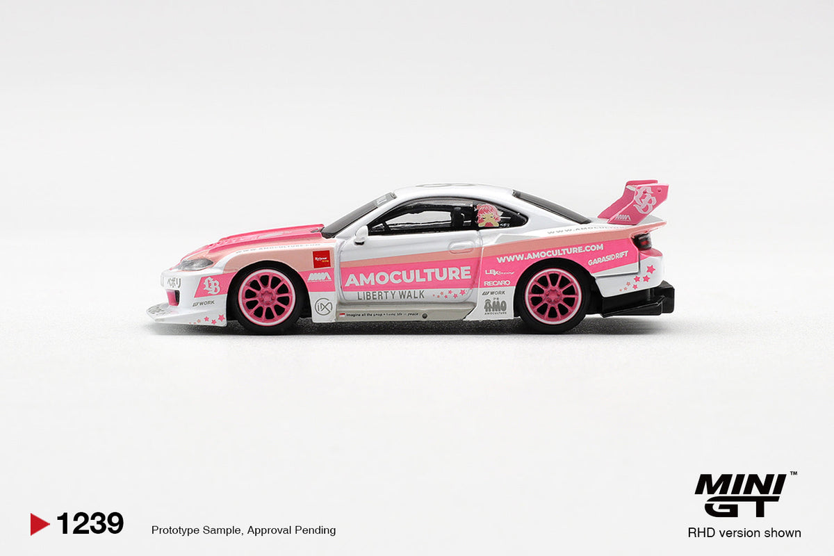 [PRE-ORDER] Mini GT - Nissan SILVIA (S15) LB-Super Silhouette AMOCULTURE 2026 - Scala 1/64 MGT01239-BL Blister Packaging