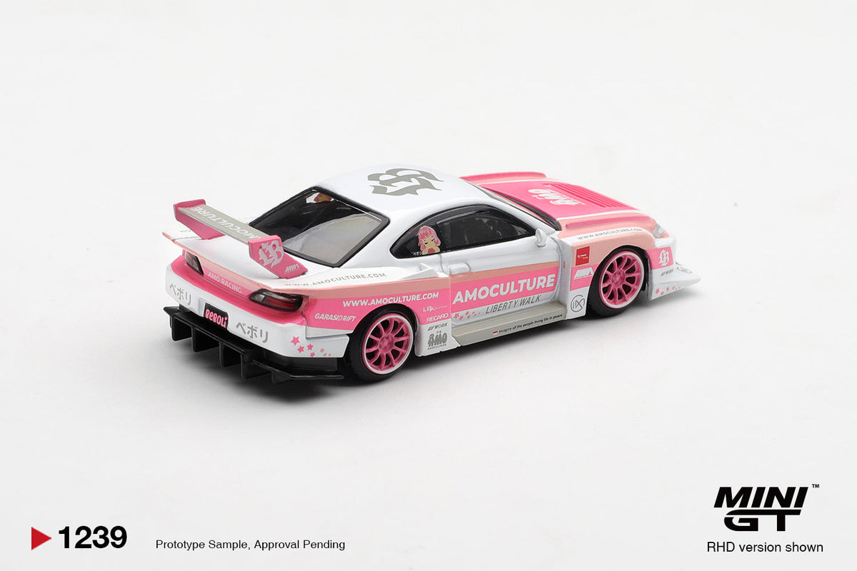 [PRE-ORDER] Mini GT - Nissan SILVIA (S15) LB-Super Silhouette AMOCULTURE 2026 - Scala 1/64 MGT01239-BL Blister Packaging