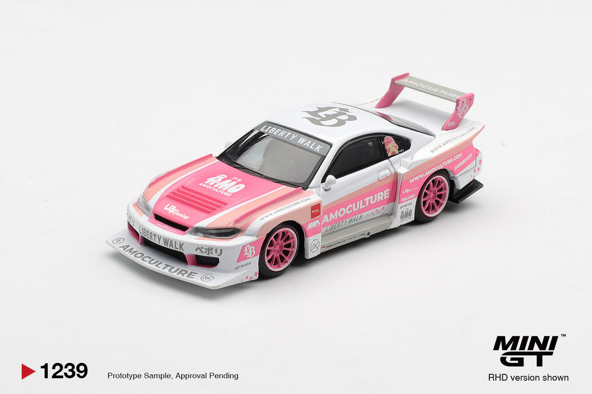 [PRE-ORDER] Mini GT - Nissan SILVIA (S15) LB-Super Silhouette AMOCULTURE 2026 - Scala 1/64 MGT01239-BL Blister Packaging