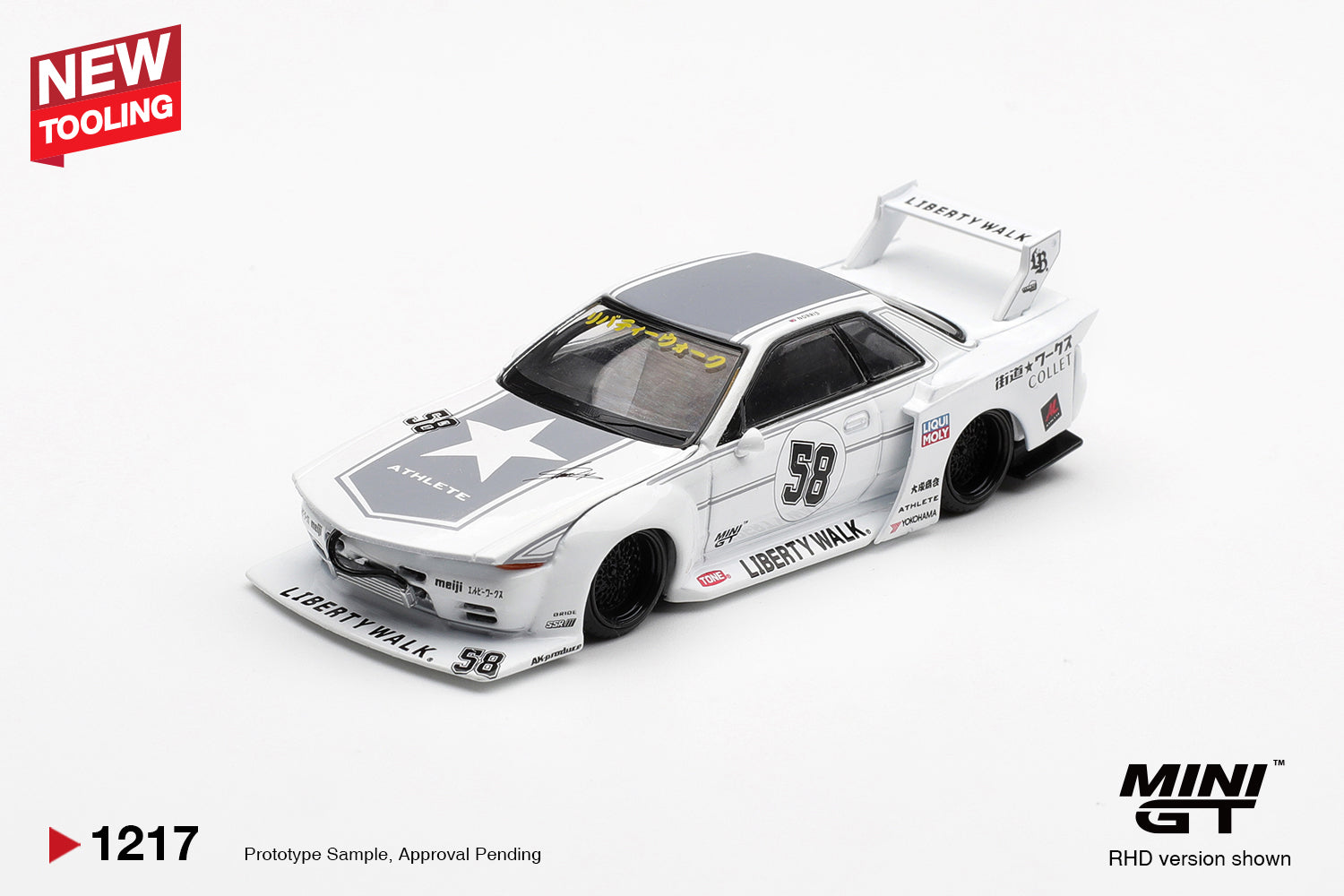 Mini GT - Nissan Skyline GT-R ( R32 ) Kaido Works TAS 2025 - 1/64
