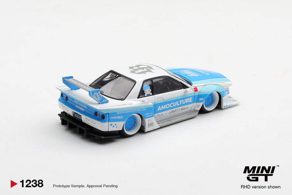 Mini GT - Nissan Skyline GT-R (R32) LBWK Kaido Works AMOCULTURE 2026 ...