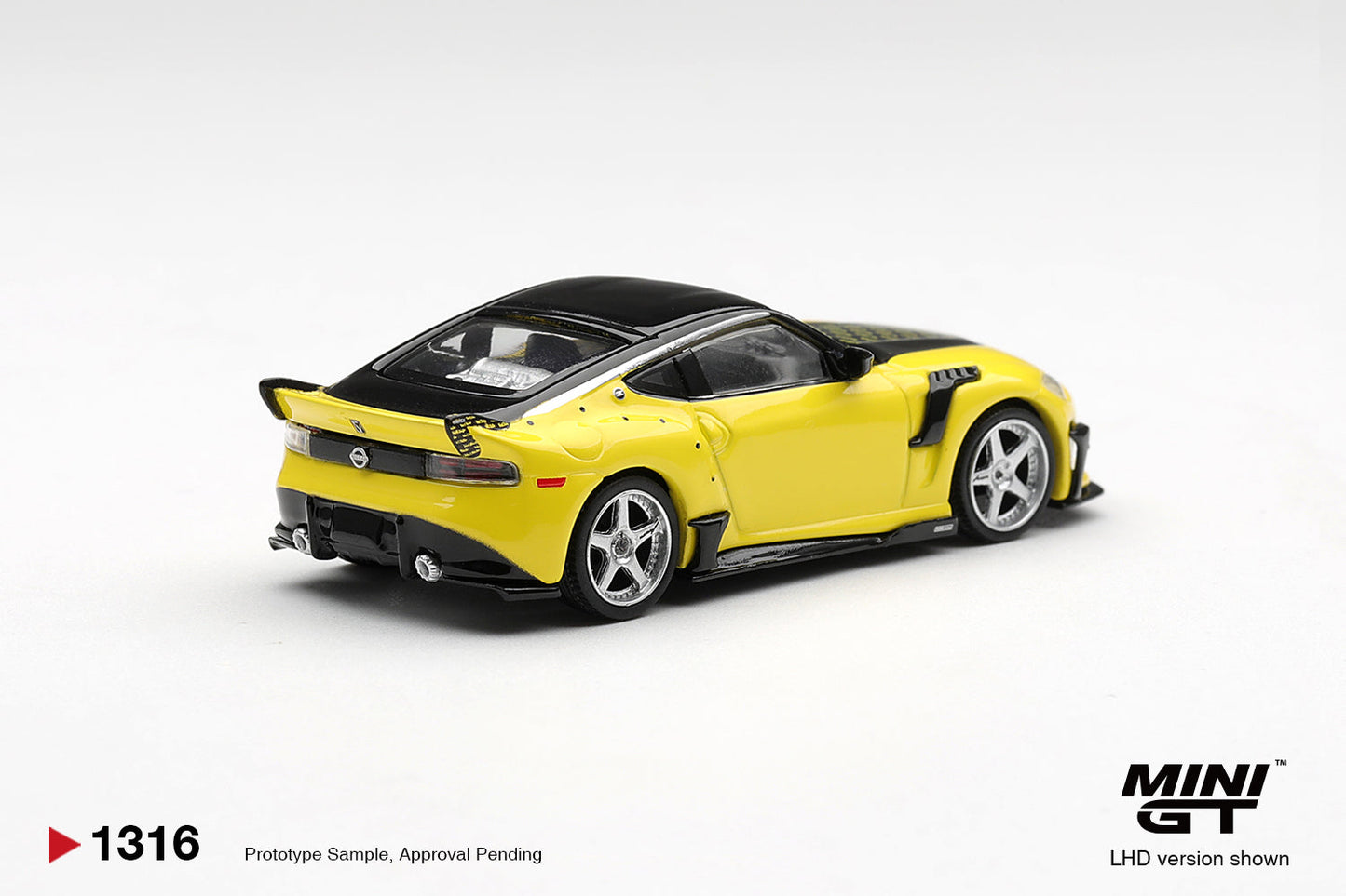 [PRE-ORDER] Mini GT - Nissan Z FFZ400 VeilSide Ikazuchi Yellow - Scala 1/64 MGT01316-L