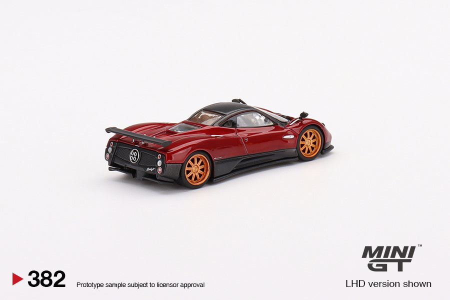 Mini GT - Pagani Zonda F Rosso Dubai - Scala 1/64 MGT00382-L LHD