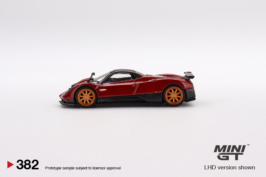 Mini GT - Pagani Zonda F Rosso Dubai - Scala 1/64 MGT00382-L LHD