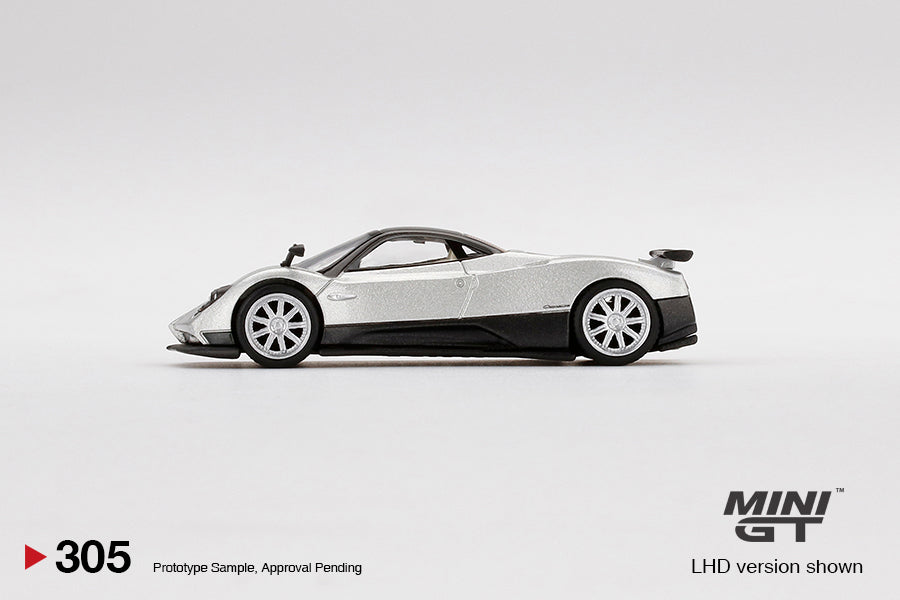Mini GT - Pagani Zonda F Silver - Scala 1/64 MGT00305-L