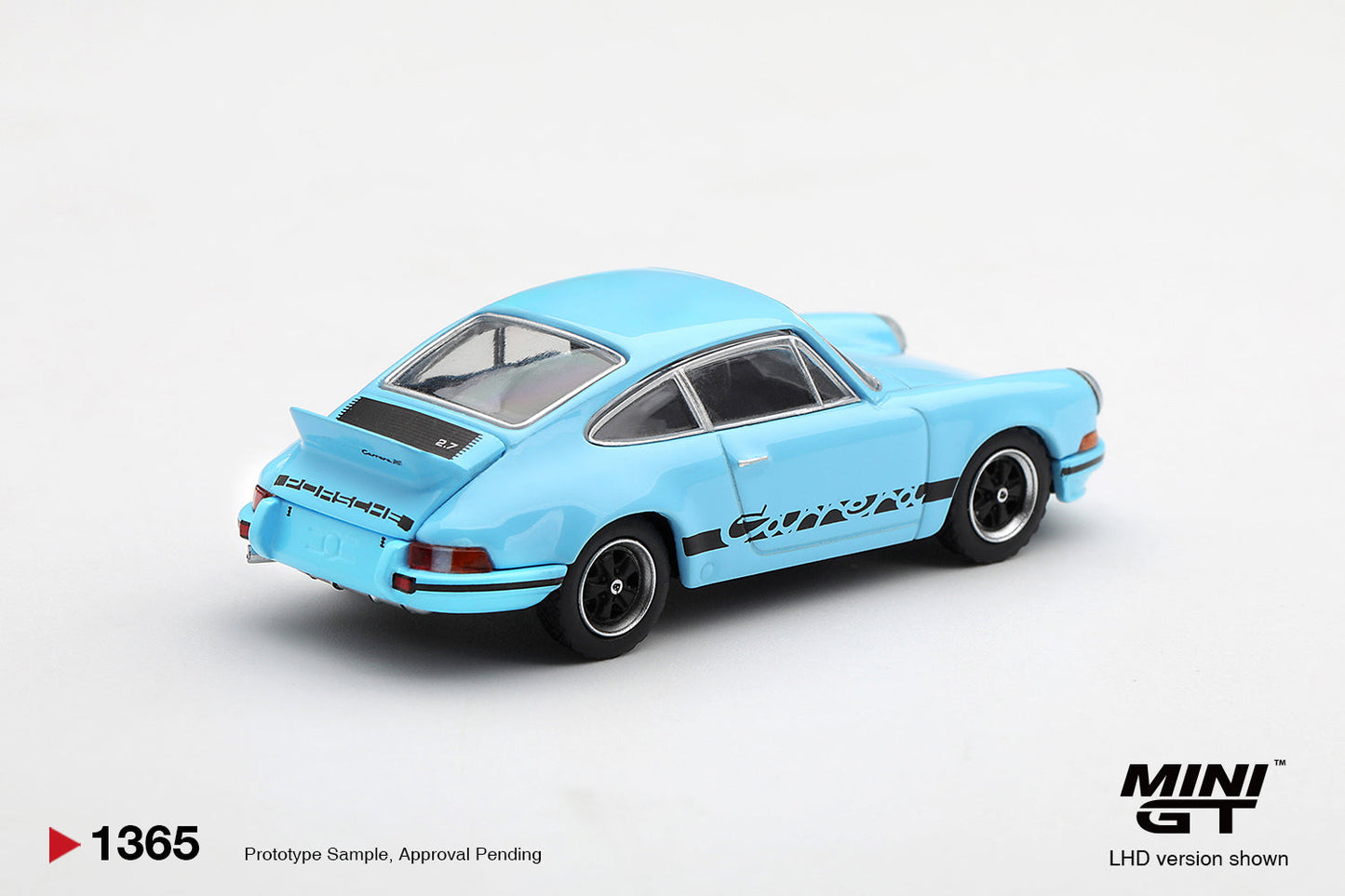 [PRE-ORDER] Mini GT - Porsche 911 Carrera RS 2.7 Gulf Blue 1973 - Scala 1/64 MGT01365-L